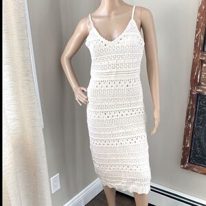 Freshman 1996 Crochet Knit Dress NWT Size L